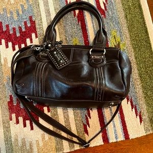 Tignanello Genuine Leather Brown Handbag